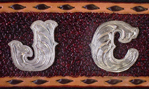 Silver Belt Letters