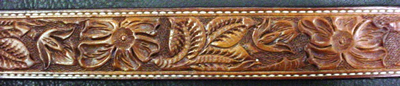 hand carved belts
