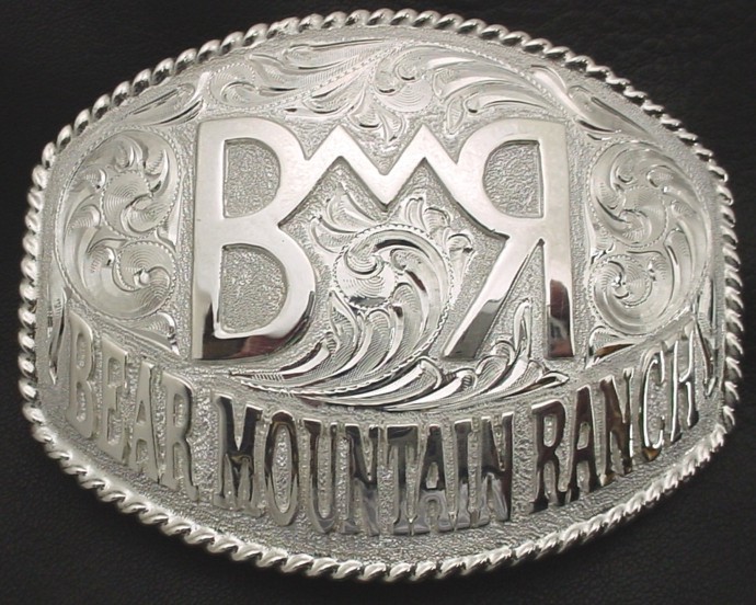 Bear Mountain Brand Buckle