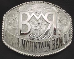 Bear Mountain Ranch Buckle
