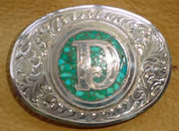 Inlaid Turquoise Buckle